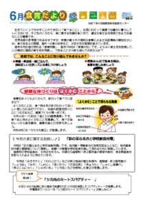 R７年度６月食育だよりのサムネイル