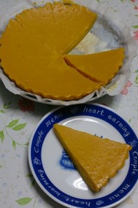 カボチャのケーキ