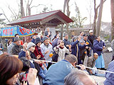 椋神社の「鬼やらい」が行われました画像９