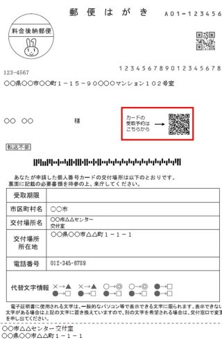 交付通知書(QR入り）